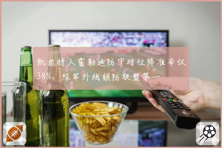 凯尔特人霍勒迪防守对位降准率仅38%,绿军外线锁防联盟第一