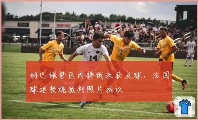姆巴佩禁区内摔倒未获点球,法国球迷焚烧裁判照片抗议